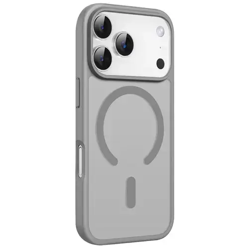 Husa Lemontti EliteGuard Magsafe pentru iPhone 17 Pro, Gri