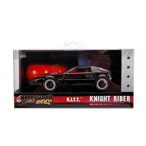 Masinuta metalica Jada Hollywood Rides  Kitt Knight Rider, Scara 1 la 32