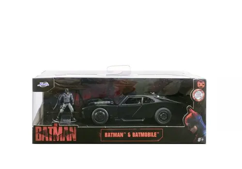 Masinuta metalica Jada Batman Batmobile 2022, Scara 1 la 32