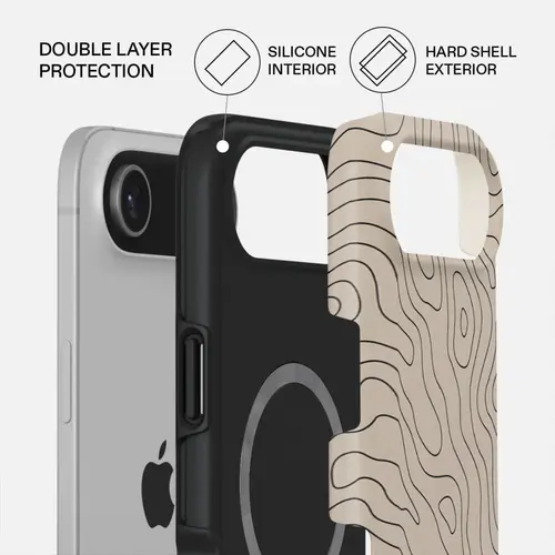 Husa Burga Dual Layer Magsafe Wild Terrain pentru iPhone Air