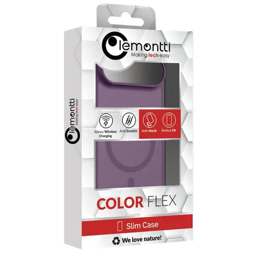 Husa Lemontti EliteGuard Magsafe pentru iPhone Air, Mov