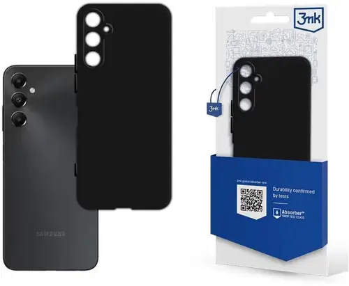 Husa pentru Samsung Galaxy A05s A057, 3MK, Matt, Neagra
