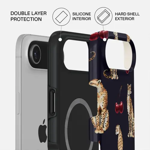 Husa Burga Dual Layer Magsafe Cougar pentru iPhone Air