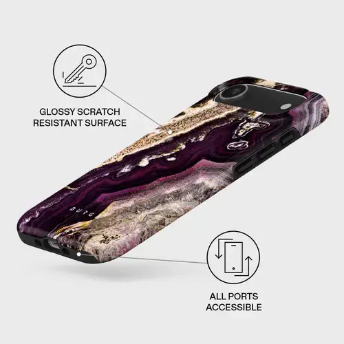 Husa Burga Dual Layer Magsafe Purple Skies pentru iPhone Air