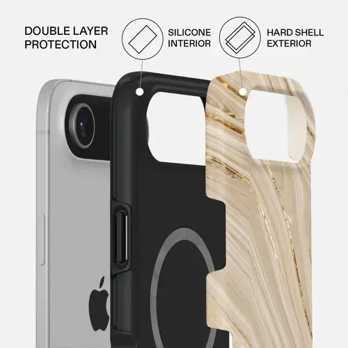 Husa Burga Dual Layer Magsafe Full Glam pentru iPhone Air