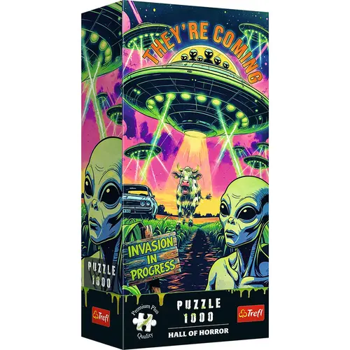 Puzzle Trefl Premium Plus Sala Groazei Ozn-uri, 1000  de piese