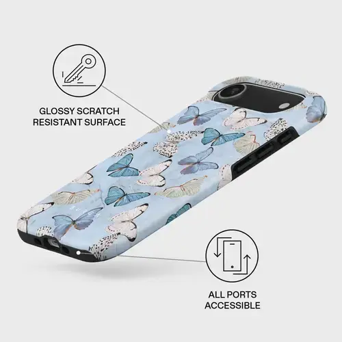 Husa Burga Dual Layer Magsafe Give Me Butterflies pentru iPhone Air
