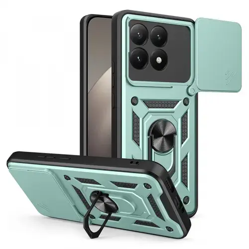 Husa pentru Xiaomi 15T, Techsuit, CamShield, Verde