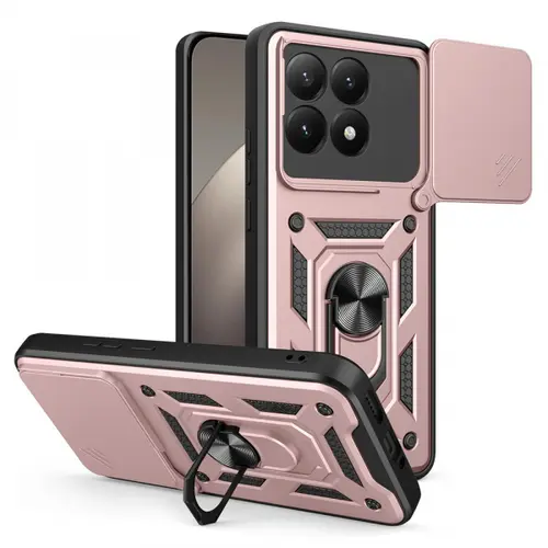 Husa pentru Xiaomi 15T, Techsuit, CamShield, Roz