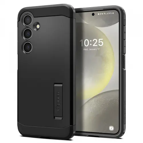 Husa pentru Samsung Galaxy S24 S921, Spigen, Tough Armor, Neagra