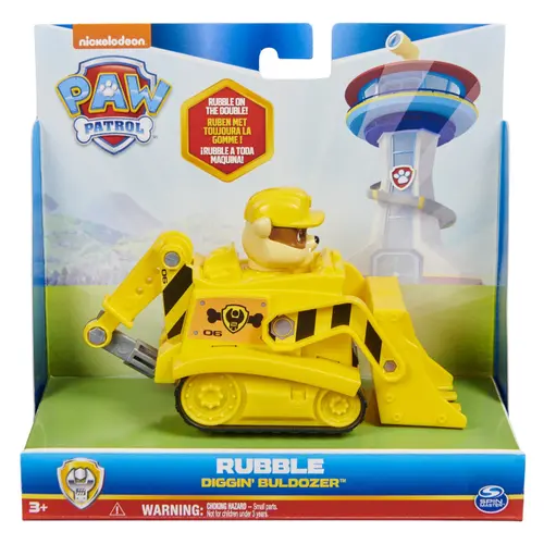 Masinuta Paw Patrol Rubble, Diggin Buldozer