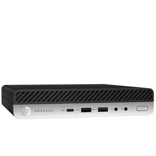 Calculator Sistem PC Refurbished HP ProDesk 600 G5 Mini, Intel Pentium Gold G5420T 3.20GHz, 8GB DDR4, 256GB SSD