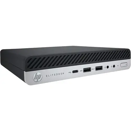 Calculator Sistem PC Refurbished HP EliteDesk 800 G5 Mini PC, Intel Core i5-9600 2.20 - 3.70GHz, 8GB DDR4, 256GB SSD + Windows 11 Home