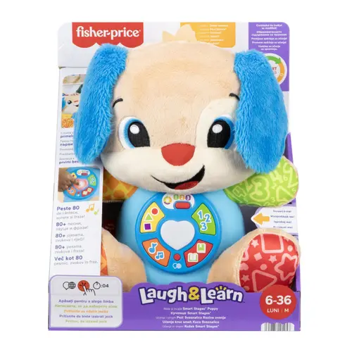 Catel interactiv Fisher Price rade si invata