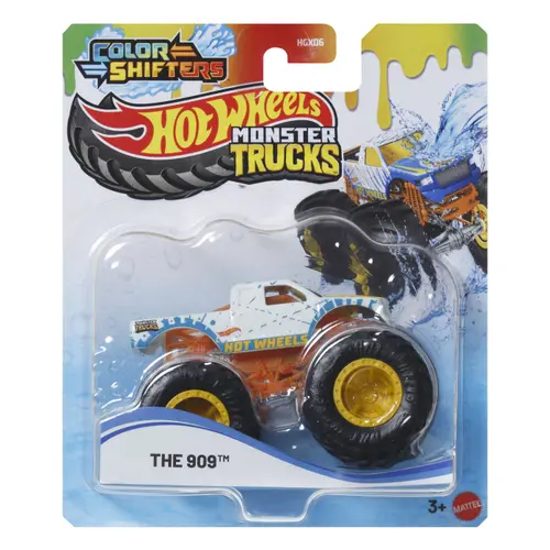 Masinuta Hot Wheels Monster Trucks - Color Shifters, The 909, 1:64