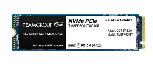 SSD Team Group MP33, 1TB, PCI Express 3.0 x4, M.2