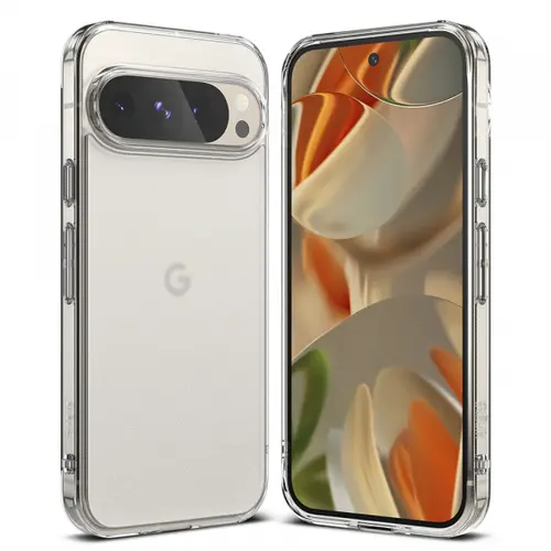 Husa Ringke Fusion pentru Google Pixel 9 Pro XL, Transparent Mat