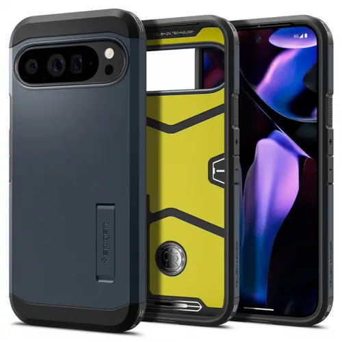 Husa Spigen Tough Armor pentru Google Pixel 9 Pro XL, Albastru