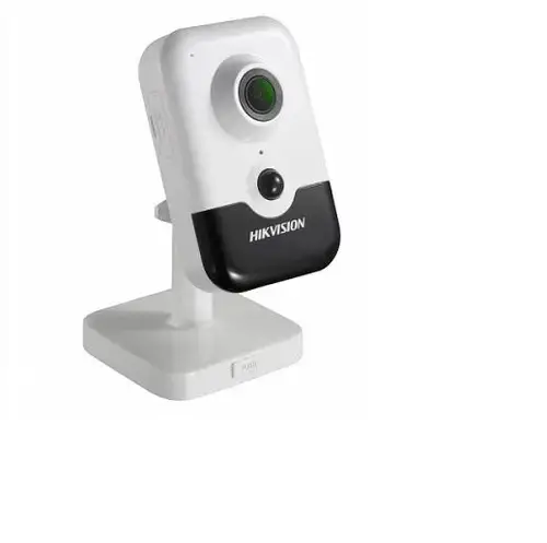 Camera supraveghere IP interior Hikvision AcuSense DS-2CD2443G2-I, 4 MP, 2.0 mm, PIR, IR 10 metri, PoE, microfon si difuzor, slot card