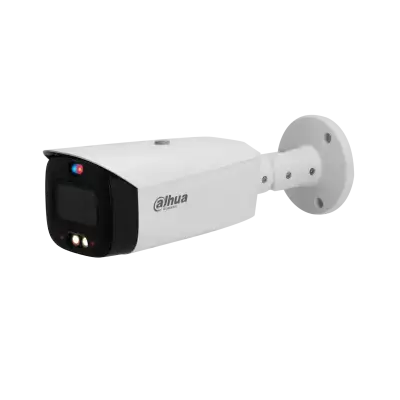 Camera de supraveghere Dahua IPC-HFW3549T1-AS-PV-0280B-S5 bullet 5MP, IR 30m, alarma sonora si luminoasa, IP67