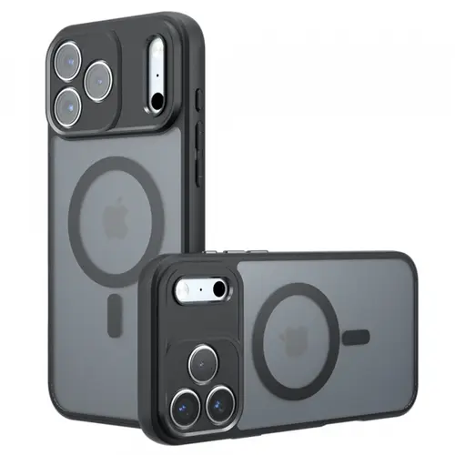 Husa Techsuit  PureFrost MagSafe pentru Apple iPhone 17 Pro Max,  Neagra