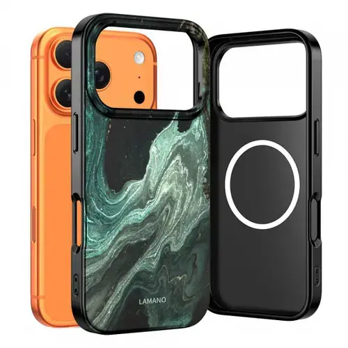Husa Tech-Protect Lamano MagSafe pentru Apple iPhone 17 Pro Max, Verde