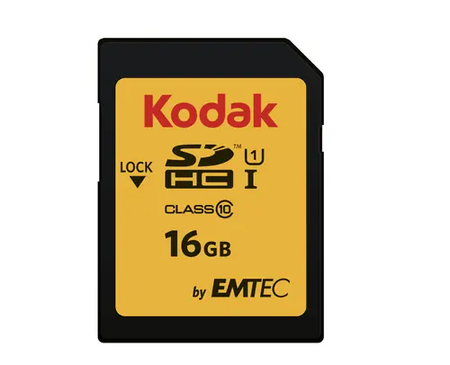 Card de memorie Kodak Premium Performance, 16GB, Clasa 10, SDHC