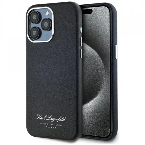 Husa pentru Apple iPhone 15 Pro, Karl Lagerfeld, Grained Hotel RSG