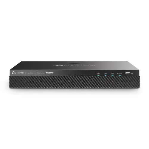 NVR TP-Link VIGI NVR2016H-16P, 16 canale, 16 MP, 80 Mbps, PoE