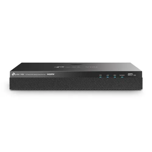 NVR TP-Link VIGI NVR2016H-16P, 16 canale, 16 MP, 80 Mbps, PoE