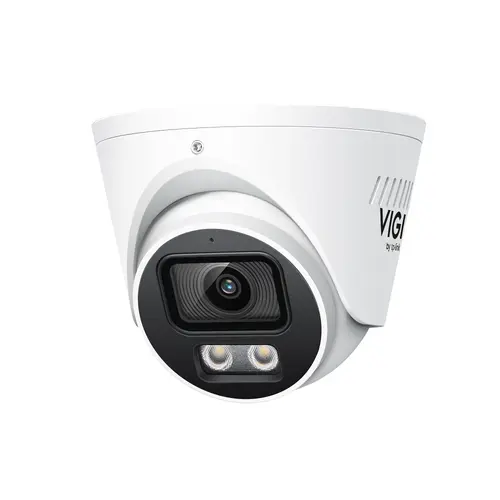 Camera supraveghere video exterior TP-Link VIGI ColorPro 2.0 InSight S445S, Turret, 4MP, 2.8mm,  IP67, PoE