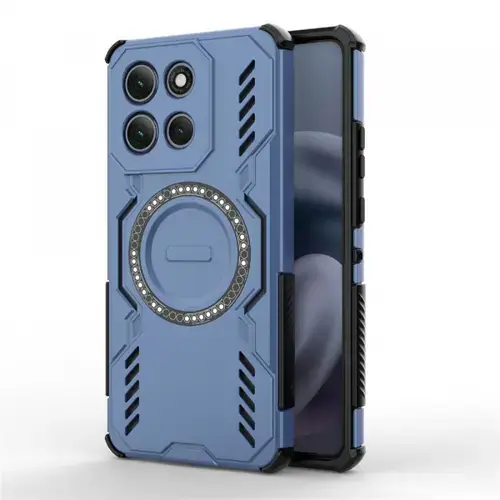 Husa pentru Motorola Moto G86 Power, Techsuit, ArmorMag, Albastra