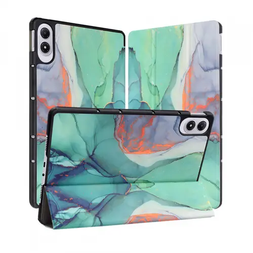 Husa pentru Xiaomi Redmi Pad 2 Pro, Techsuit, FoldPro Green Time