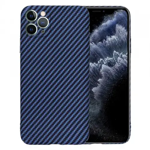 Husa pentru Apple iPhone 11 Pro Max, Techsuit, Carbonite FiberShell, Turcoaz