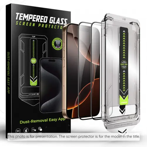 Folie de protectie Ecran Techsuit TitanGlass CrystalHD pentru Samsung Galaxy S25 FE, Sticla Securizata, Full Glue