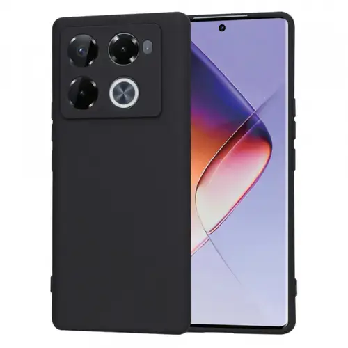 Husa pentru Infinix Note 40 Pro+, Techsuit, SoftFlex, Neagra