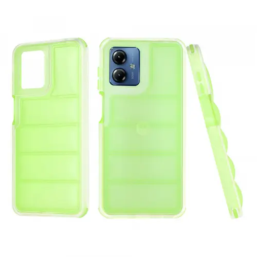 Husa pentru Motorola Moto G14, Techsuit, Wave Shield, Verde