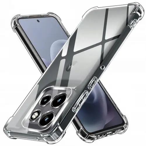 Husa pentru Motorola Moto G86 Power, Techsuit, Shockproof Clear, Transparenta