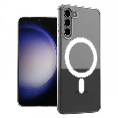 Husa MagSafe pentru Samsung Galaxy S23 S911, Techsuit, Pro, Transparenta