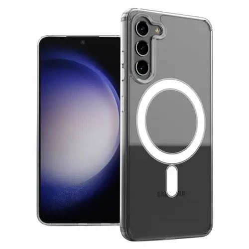 Husa MagSafe pentru Samsung Galaxy S23 S911, Techsuit, Pro, Transparenta