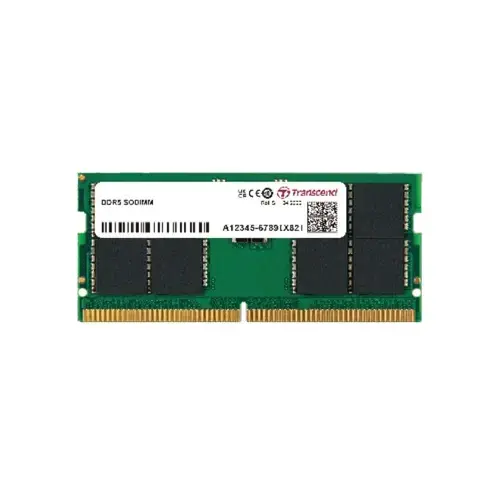 Memorie laptop Transcend 32GB JM DDR5 4800 SO-DIMM, 2Rx8, 2Gx8, CL40, 1.1V, JM4800ASE-32G