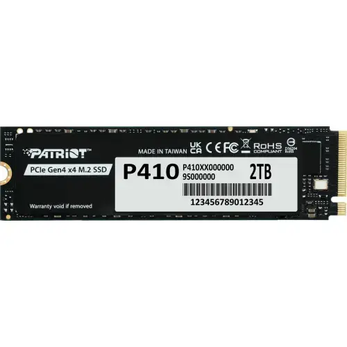SSD Patriot Viper P410, M.2 PCIe Gen 4 x4, NVMe, 2TB