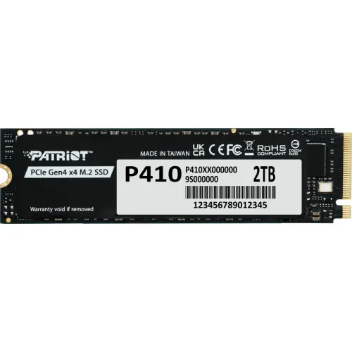 SSD Patriot Viper P410, M.2 PCIe Gen 4 x4, NVMe, 2TB