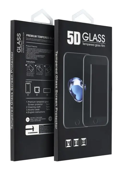Folie de protectie Ecran OEM pentru Motorola Edge 30 Ultra, Sticla Securizata, Full Glue, 5D, Neagra