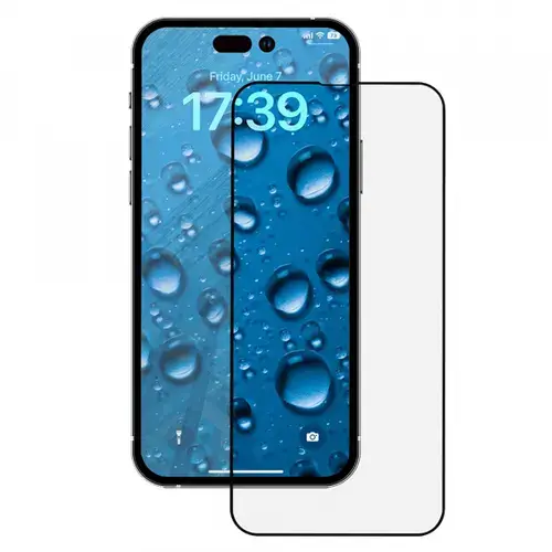 Folie de protectie Ecran Anank 5X Reinforced CG pentru Apple iPhone 16 Pro Max, Sticla Securizata, Full Glue, 2.5D
