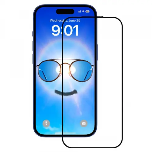 Folie de protectie Ecran Anank Anti Reflection pentru Apple iPhone 17 Pro, Sticla Securizata, Full Glue, 2.5D