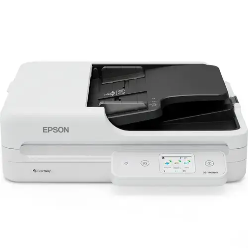 Scanner Epson Workforce DS-1760WN, A4, 30ppm, ADF, Ethernet, Wireless, USB 2.0