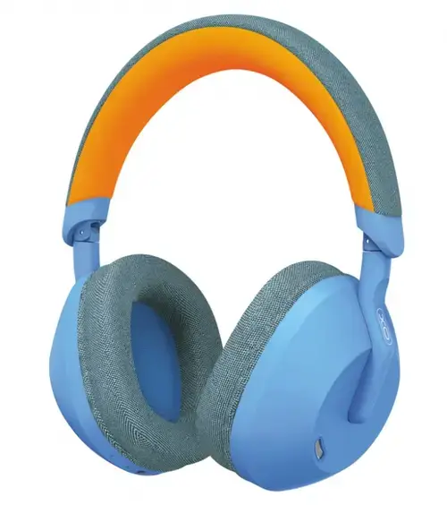 Casti Stereo Wireless XO Design BE49 Qiyue, Bluetooth, A2DP, ANC, Albastru