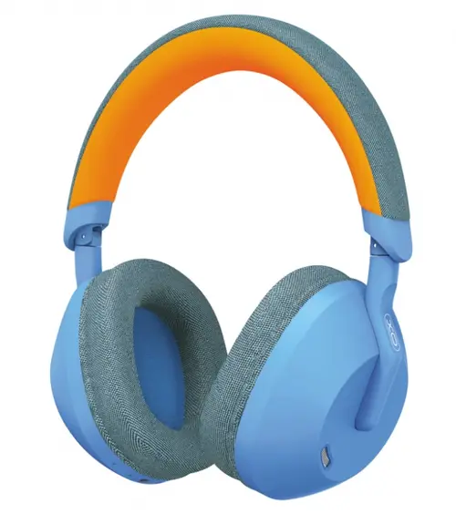 Casti Stereo Wireless XO Design BE49 Qiyue, Bluetooth, A2DP, ANC, Albastru