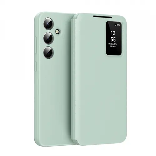 Husa pentru Samsung Galaxy S25 FE, Techsuit, SmartView, Verde